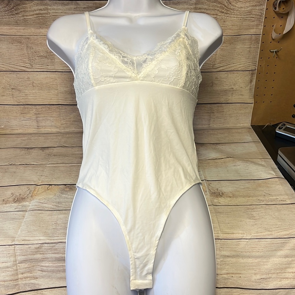 Knit Ivory Bodysuit (Smoker)